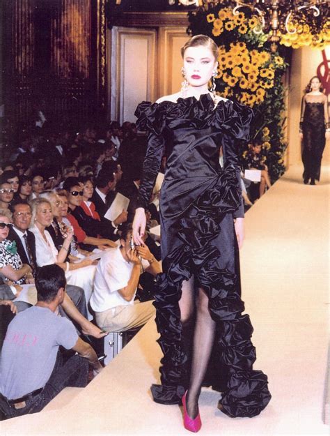 yves saint laurent haute couture 1990|is ysl a luxury brand.